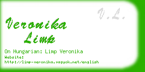 veronika limp business card